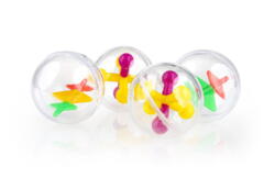 Bolde med klokker 4 stk