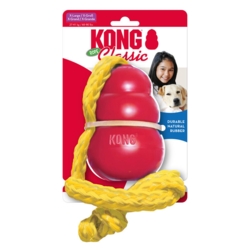 KONG Classic med reb