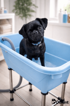 Mini Hundebad på ben