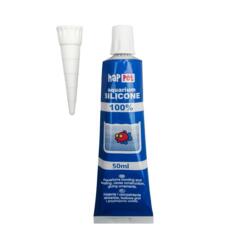 Akvariesilikone Sort – 50 ml
