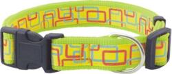 Hundehalsbånd 35-60 cm – Gul/Grøn
