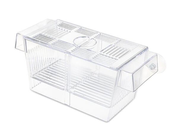 Fødekasse til fiskeyngel