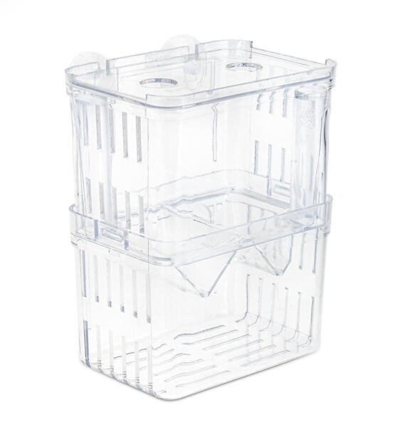 Fødekasse til fiskeyngel