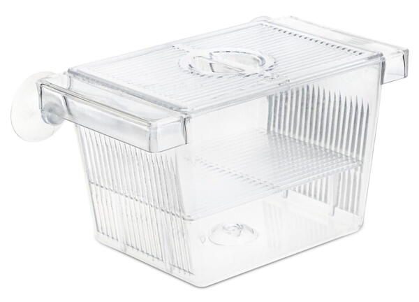 Fødekasse til fiskeyngel