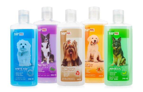 Shampoo til langhårede hunde