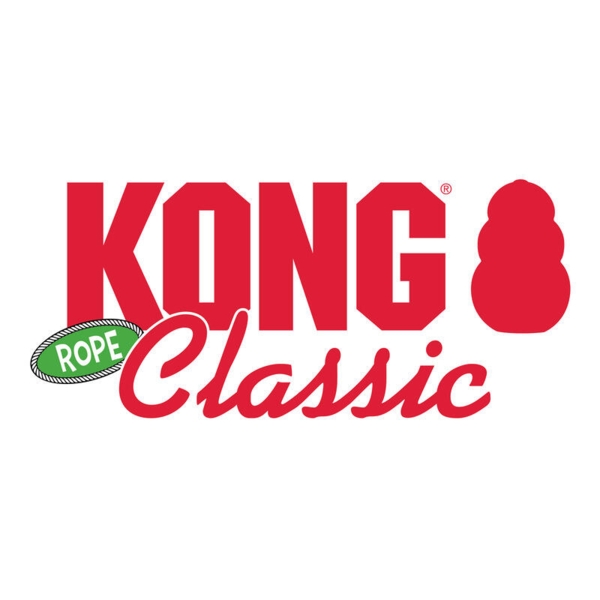 KONG Classic med reb