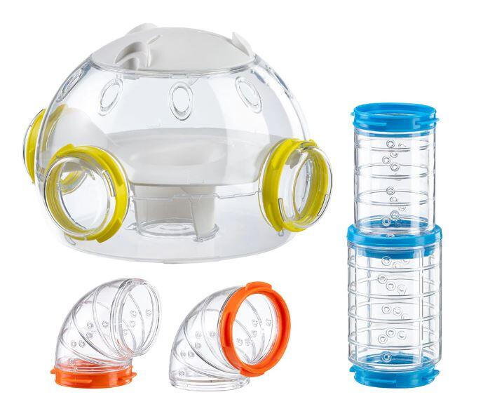 Lab rumfartøjsmodul med rør