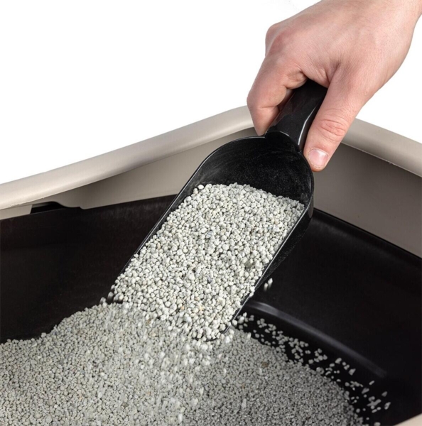 Skovl til kattegrus mm