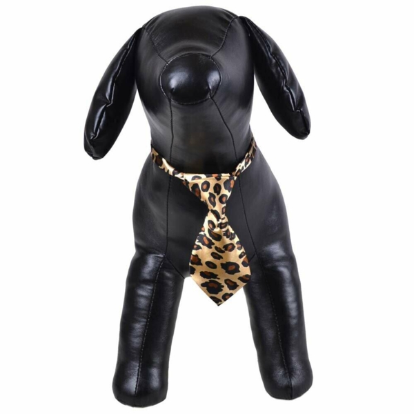 Brun leopard hundeslips