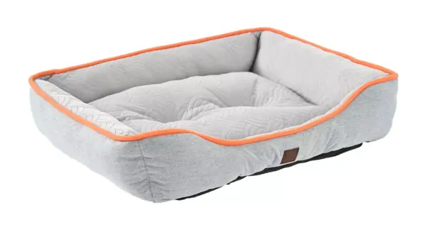 Kølende Hundeseng – grå hundeseng med kølegel