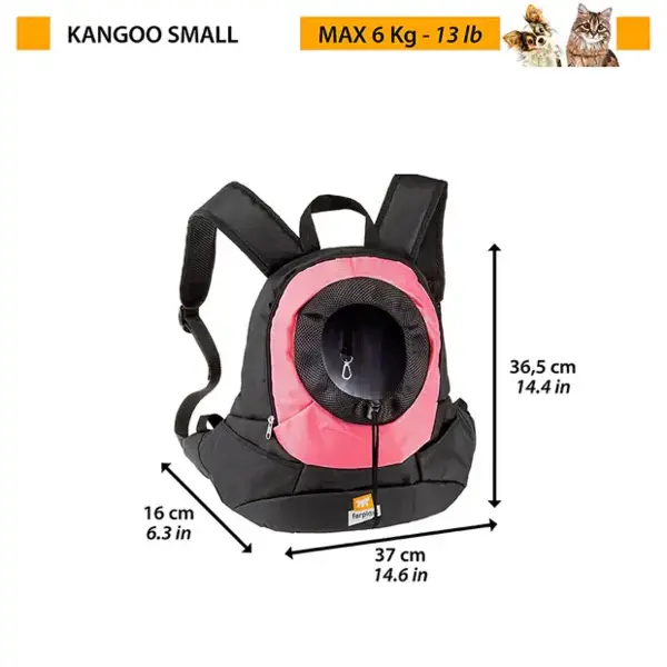 KANGOO – Rygsæk til Små Hunde