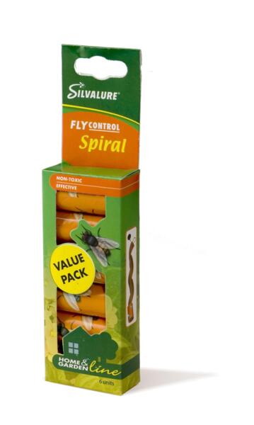 Silvalure Fluespiral – 6 stk.