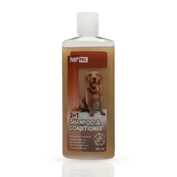 2-i-1 Hundeshampoo og Balsam 240 ml