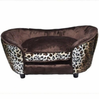 Designer Hundesofa Leopard