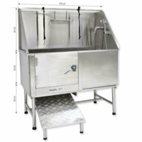 Professionelt hundebadekar